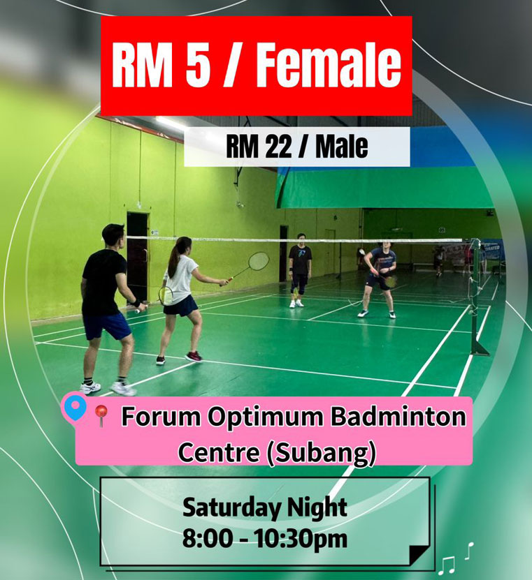 Jacky's Social Badminton Club - Kuala Lumpur